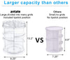 Antate Makeup Organizer 360 Degree Rotation 7 Layers Adjustable Storage Different Kinds of Cosmetics Multi-Function Large Capacity Makeup Storage Organizer Great for Bathroom Dresser Vanity